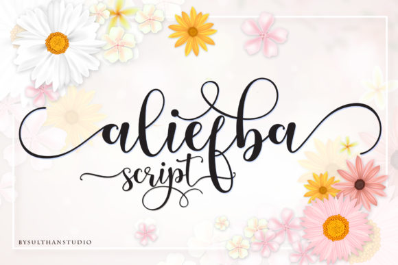Aliefba Font Review: Elegant Script for Branding