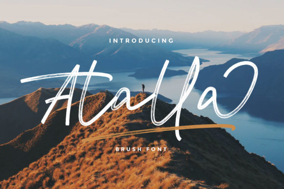 Atalla: The Handwritten Font That Elevates Campaign Visuals