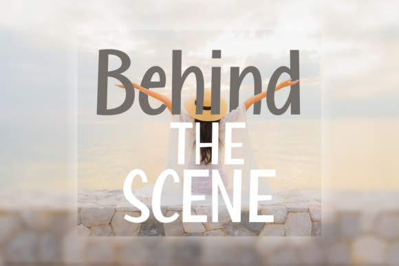 Behind the Scene: A Handwritten Font for Digital Branding