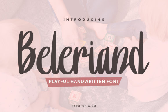 Beleriand: A Handwritten Font That Elevates Your Brand