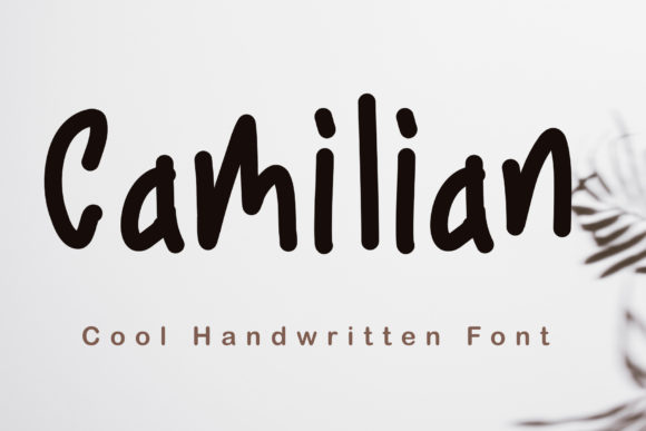 Camilian Font: A Natural Handwritten Typeface for Web Design