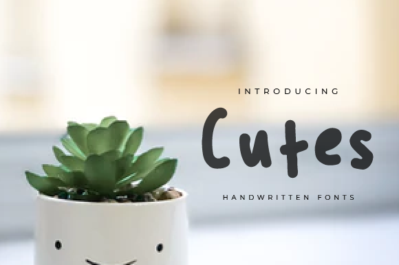 Cutes: The Handwritten Font That Builds Brand Trust