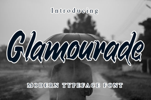 Glamourade: A Modern Script Typeface for Web Design