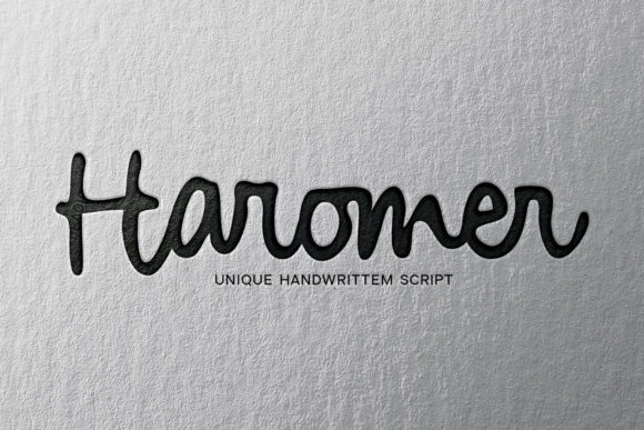 Haromer Font: A Designer's Take on Modern Branding