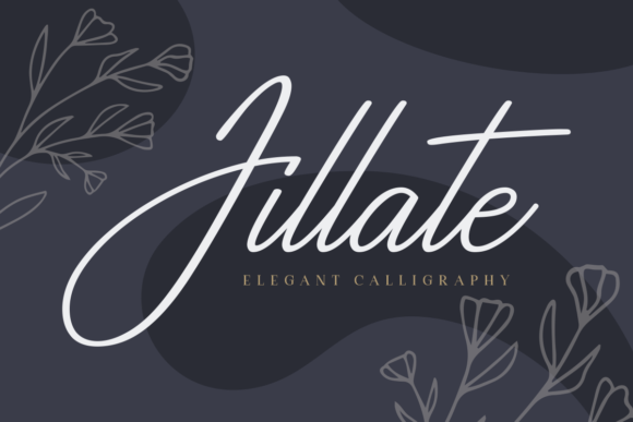 Jillate Font Review: A Handwritten Typeface for Campaigns