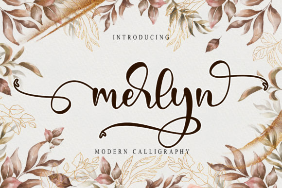 Merlyn: An Elegant Script Typeface for Editorial Design