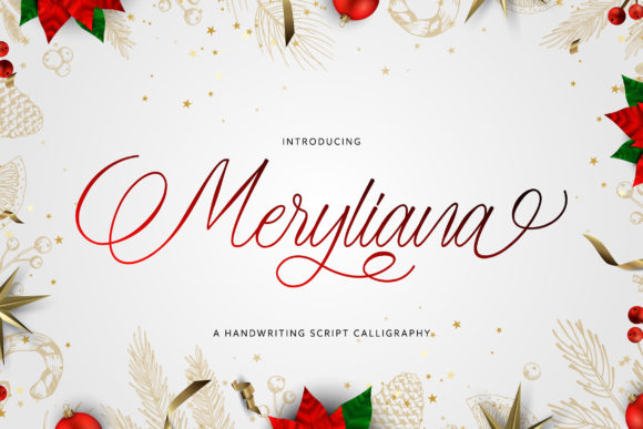 Meryliana: The Handwritten Font That Elevates Your Brand