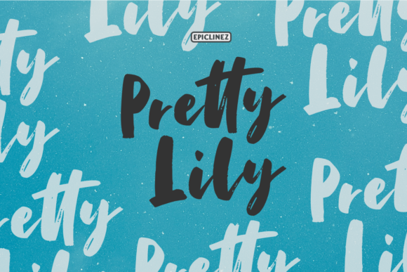 Pretty Lily: A Handwritten Font for Modern Branding
