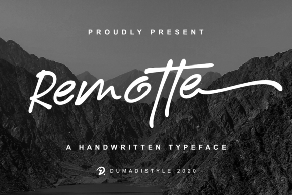 Remotte Font Review: A Handwritten Typeface for Social Campaigns