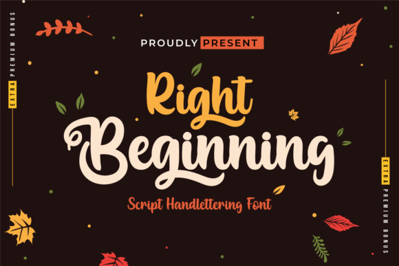 Right Beginning Font Review: A Timeless Handwritten Typeface