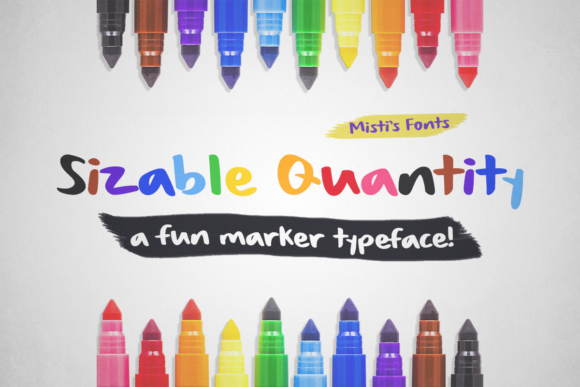Sizable Quantity: The Handwritten Font That Elevates Small Brands