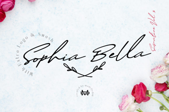 Sophia Bella: The Elegant Script Font for Crafters