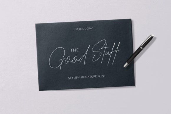The Good Stuff: A Handwritten Font for Modern Web Design