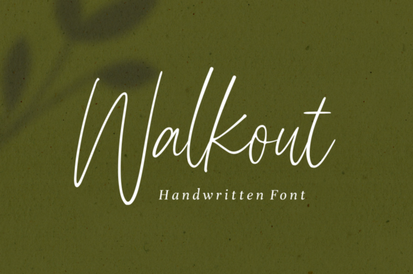 Walkout Font: A Relaxed Typeface for Modern Brands