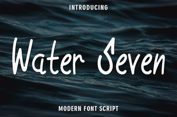 Water Seven Font: The Perfect Script for Handmade Brands
